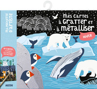 Image de MA POCHETTE D'ARTISTE - MES CARTES À GRATTER ET À METALLISER HIVER