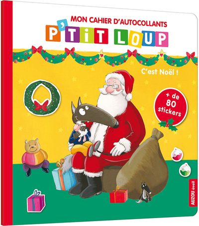 Image de P'tit loup mon cahier d'autocollants - C'est Noël !
