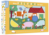 Picture of Mon puzzle formes en bois - La ferme