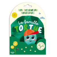 Picture of Comptines accordéon livre tissu - La famille Tortue