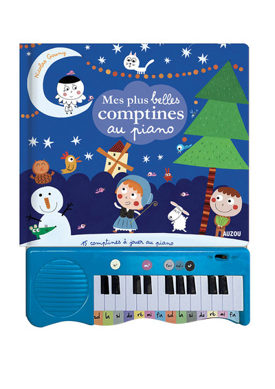 Picture of MON LIVRE PIANO - MES PLUS BELLES COMPTINES AU PIANO - 15 COMPTINES À JOUER AU PIANO