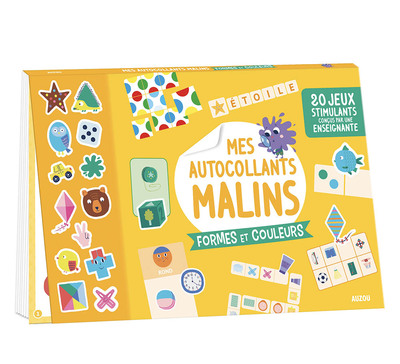 Image de MES AUTOCOLLANTS MALINS - FORMES ET COULEURS