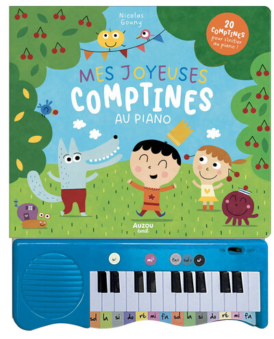 Picture of Mon livre piano - Mes joyeuses comptines au piano