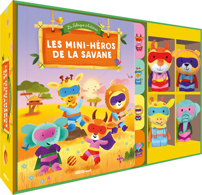 Picture of LA FABRIQUE A HISTOIRES - LES MINI-HÉROS DE LA SAVANE