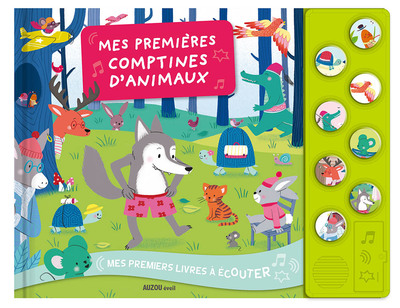 Picture of MES PREMIERS LIVRES À ÉCOUTER - MES PREMIERS COMPTINES D'ANIMAUX