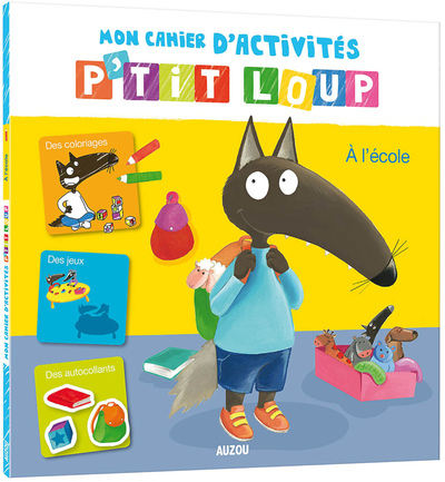 Image de Mon livre d'activités P'tit Loup - A l'école