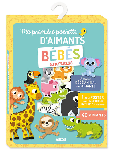 Picture of MA POCHETTE D'AIMANTS - BEBES ANIMAUX