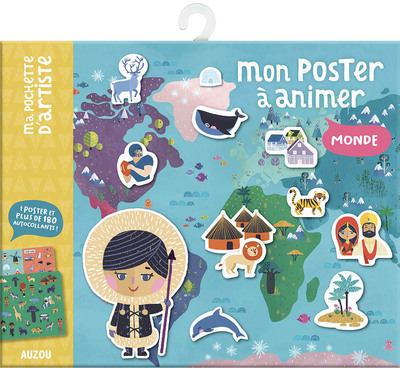 Image de MA POCHETTE D'ARTISTE - MON POSTER A ANIMER MONDE