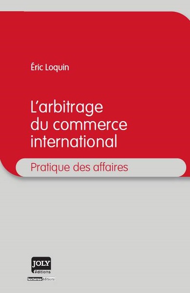 Picture of l'arbitrage du commerce international