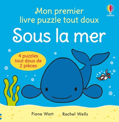 Picture of Sous la mer - Mon premier livre puzzle tout doux - dès 1 an