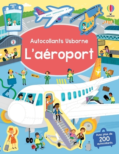Image de L'aéroport - Autocollants Usborne - Dès 3 ans