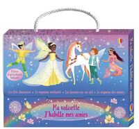 Picture of Ma valisette J'habille mes amies Les fées danseuses, Le royaume enchanté, Les licornes arc-en-ciel et Le royaume des sirènes - Dès 5 ans