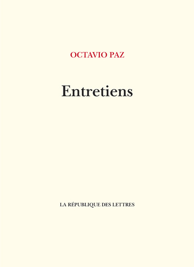 Picture of Entretiens avec Octavio Paz