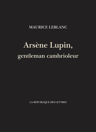 Image de Arsène Lupin, gentleman cambrioleur