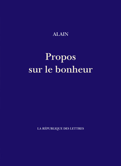 Picture of Propos sur le bonheur