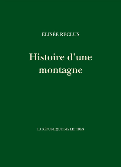 Picture of Histoire d'une montagne