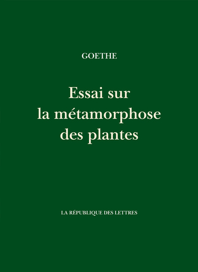 Picture of Essai sur la métamorphose des plantes
