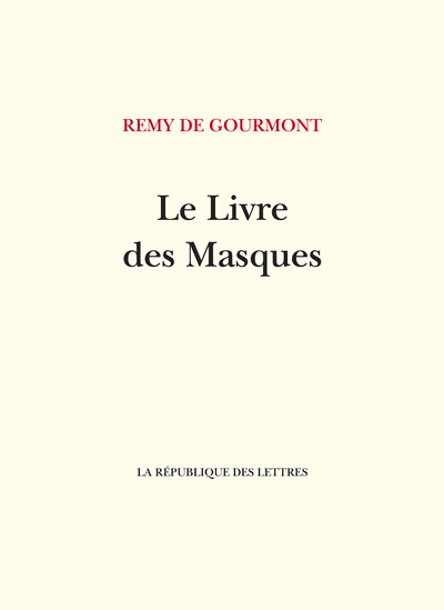 Image de Le Livre des Masques