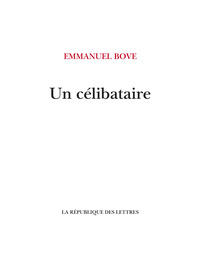 Picture of Un célibataire