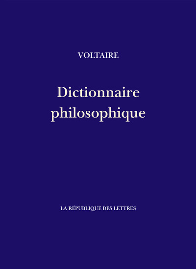 Image de Dictionnaire philosophique