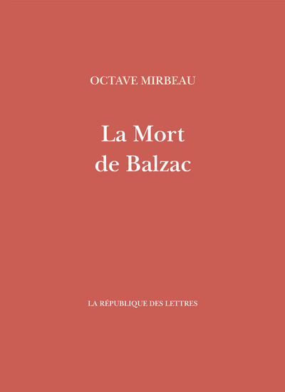Picture of La Mort de Balzac