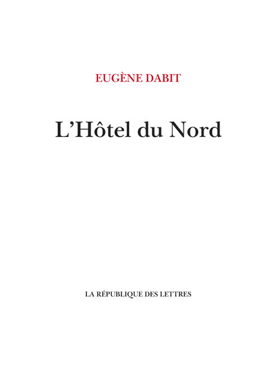 Picture of L'Hôtel du Nord
