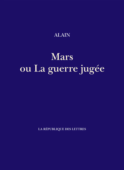 Image de Mars ou La guerre jugée