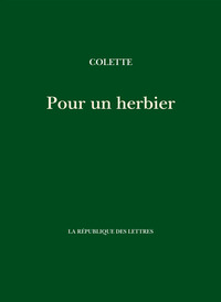 Image de Pour un herbier