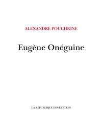 Picture of Eugène Onéguine
