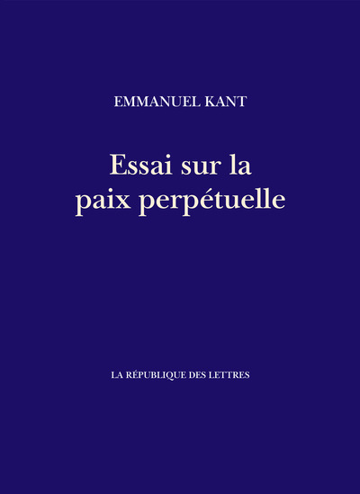Image de Essai sur la paix perpétuelle
