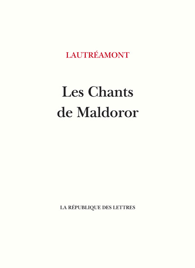 Picture of Les Chants de Maldoror