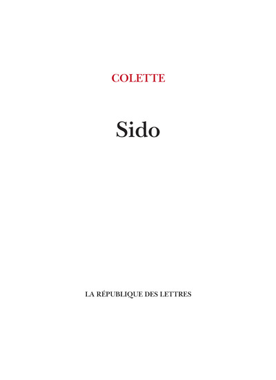 Image de Sido