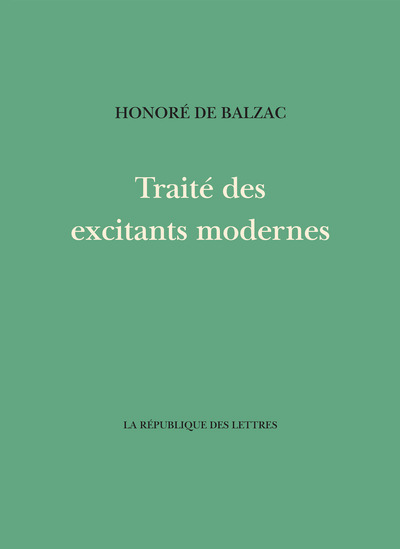 Image de Traité des excitants modernes