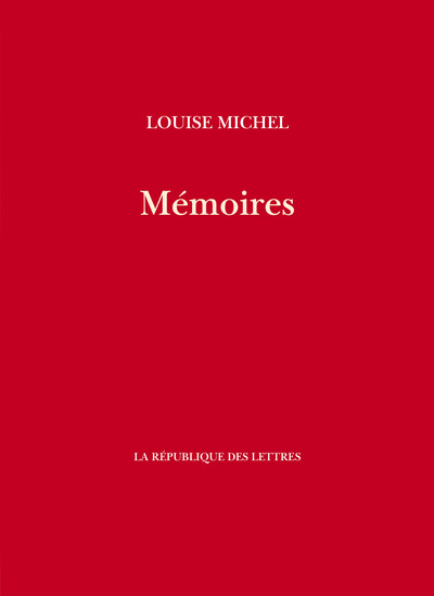 Picture of Mémoires de Louise Michel