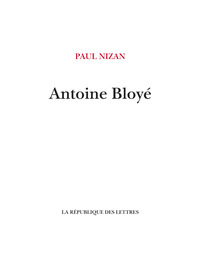 Picture of Antoine Bloyé