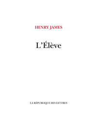 Picture of L'Élève