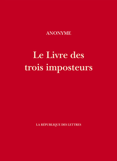 Image de Le Livre des trois imposteurs
