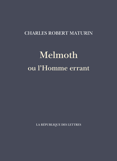 Picture of Melmoth ou l'Homme errant