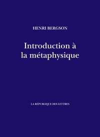 Picture of Introduction à la métaphysique