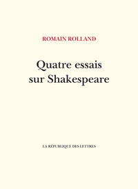 Picture of Quatre essais sur Shakespeare