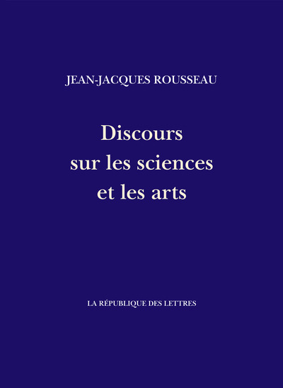 Image de Discours sur les sciences et les arts