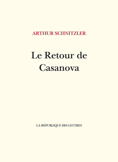 Picture of Le retour de Casanova