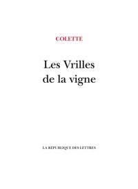Image de Les Vrilles de la vigne
