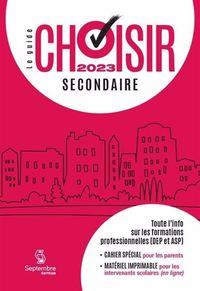 Image de GUIDE CHOISIR SECONDAIRE 2023