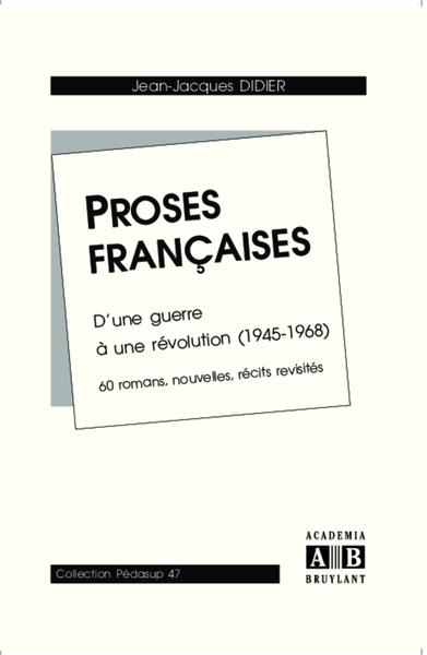 Picture of Proses françaises