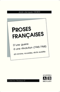 Picture of Proses françaises