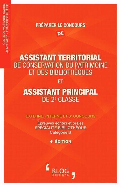 Image de Préparer le concours d’Assistant territorial de conservation du patrimoine et des bibliothèques