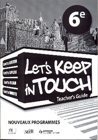 Picture of LET'S KEEP IN TOUCH 6E RCI TEACHER'S