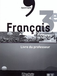 Picture of Apostrophe 3e Livre du professeur