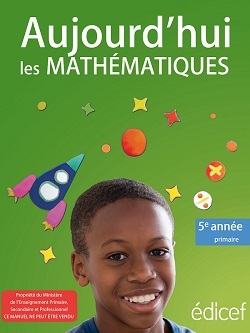 Picture of Aujourd'hui les maths 5è année RDC Elève